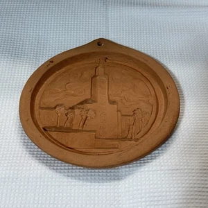 RARE 1992 Los Angeles Temple Terracotta Cookie Mold by Cotton Press Mormon LDS - Picture 1 of 6