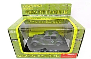 Classic Armor Diecast WW11 German Type 170V Staff Car 1/48 Scale Historical War - Picture 1 of 7