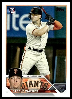 2023 Topps Steele Walker Rookie San Francisco Giants #264 - Image 1 of 2