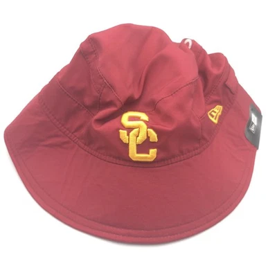 USC Trojans NUEVA ERA Fútbol Bucket Sombrero Para Hombre Talla OSFM Nuevo con Etiquetas Foto 1 de 4
