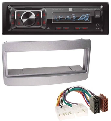 JBL SD AUX MP3 USB Bluetooth Autoradio für Toyota Celica MR2 dunkelsilber - Bild 1 von 4