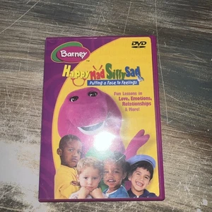 Barney & Friends DVD Happy Mad Silly Sad Feelings Special Bonus Features 2000s - Picture 1 of 4
