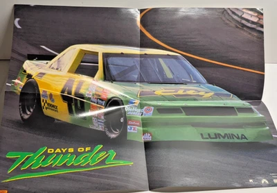 1990 DAYS OF THUNDER (Tom Cruise Movie) Matchbox Race Cars POSTER (New) - Image 1 of 4