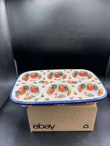 Muffin in ceramica polacca panettiere Polonia pezzo unico - Foto 1 di 11