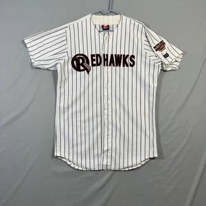 Camiseta de colección Oklahoma City RedHawks para hombre 48 MILB PCL 100 años parche Wilson - Imagen 1 de 18