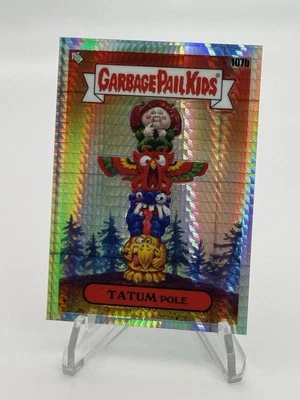 2020 Topps Garbage Pail Kids Chrome 3 #107b TATUM POLE PRISM Refractor 123/199 - Image 1 of 3