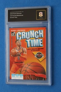 2019 Panini Donruss Crunch Time Russell Westbrook #16 Graded 8 - Bild 1 von 3