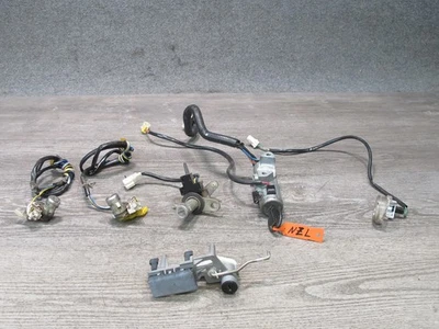 90-93 NISSAN 300ZX Z32 CUPÉ M/T ENCENDIDO PUERTA GUANTE MALETERO CERRADURA JUEGO DE LLAVES OEM Foto 1 de 4