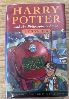 Harry Potter Philosopher’s Stone  JK Rowling 5th Print Young Wizard Wand Error - Image 1 of 4