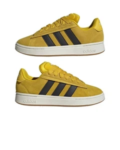  Scarpe Sneakers UOMO Adidas Grand Court Alpha 00s UOMO Giallo Grigio  - Imagen 1 de 14