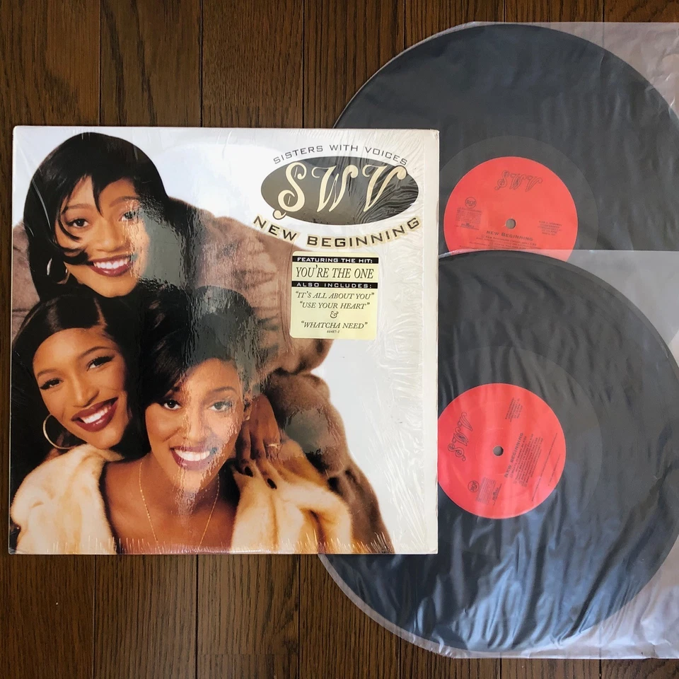 SWV - New Beginning RCA 07863 66487-1 Vinyl 2LP 1996 US Original Shrink Foto 1 de 4