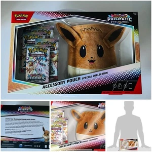POKEMON TCG SCARLET VIOLET PRISMATIC EVOLUTIONS ACCESSORY POUCH - Picture 1 of 7