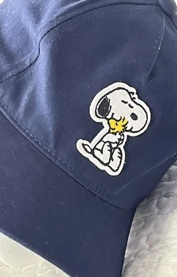 Gorra de béisbol Janie & Jack unisex 6-8 años azul Snoopy Woodstock bordada Foto 1 de 4