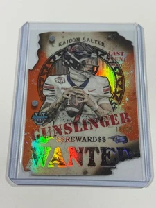 Kaidon Salter Orange Wanted Gunslinger /25 2024 Bowmans Best Chrome U University - Picture 1 of 2