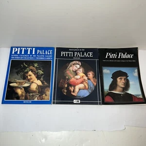 LOT OF 3 BOOKS Pitti Palace Museum Paperback GUIDE MASTERPIECES ART COLLECTIONS - Picture 1 of 22