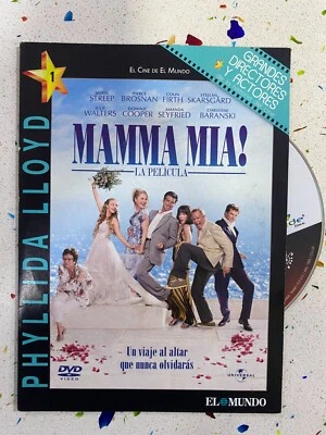 MAMMA MIA! LA PELICULA MERYL STREEP PIERCE BROSNAN DVD MAMMA MIA - Imagen 1 de 2
