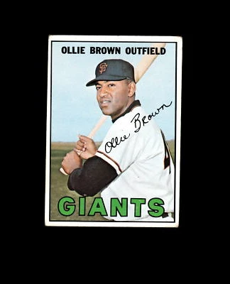 1967 Topps 83 Ollie Brown VG #D1,365431 - Image 1 of 2
