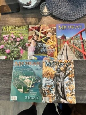 Michigan History magazine bundle - (5) 2010 issues - Image 1 of 3