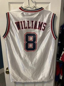 Deron Williams New Jersey Nets basketball men’s white jersey size XL - Picture 1 of 2