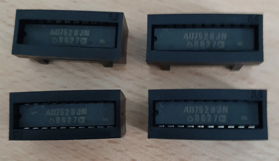 AD7528JN Dual 8-bit DAC 4pcs - Image 1 of 1