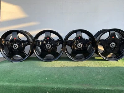 MERCEDES BENZ AMG W220 S55 S500 S430 S600 18 «ПОДЛИННЫЙ ЗАВОДСКОЙ OEM КОЛЕСНЫЙ ОБОД КОМПЛЕКТ - Изображение 1 из 4