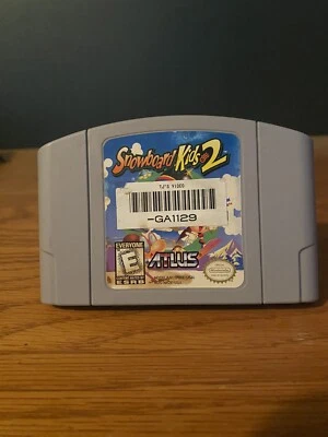 Snowboard Kids 2 Atlus N64 Nintendo Authentic Cartridge Only Tested - Image 1 of 4