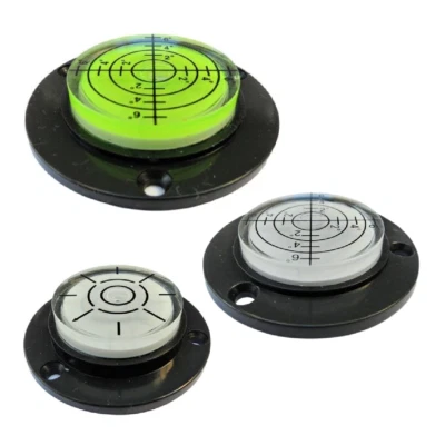 Multiple Sizes Universal Round Spirit Level Bubble Water Leveller Indicator UK - Image 1 of 4
