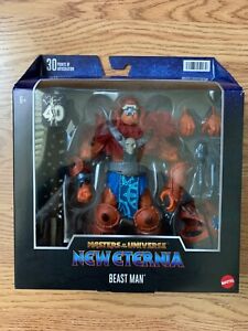 MASTERS OF THE UNIVERSE NEW ETERNIA BEAST MAN MATTEL ACTION FIGURE BRAND NEW