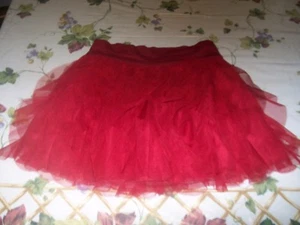 Gap Burgundy Colored Skirt Size Girls 8 Worn 1 Time - Picture 1 of 2