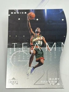 1997 Upper Deck Teammates Basketball Card #T49 Gary Payton Seattle Supersonics - Picture 1 of 2