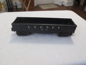 Lionel 0/027 Gauge 40' Lionel 6032 Black Gondola - Picture 1 of 11