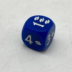 World of Warcraft The Adventure Game Replacement Pieces Blue Movement Die Dice - Picture 1 of 2