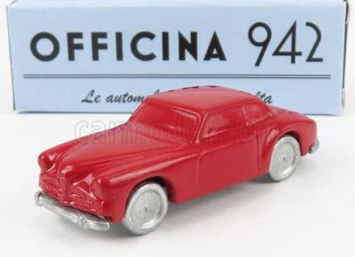 MODELLINO AUTO STATICO OFFICINA 942 ALFA ROMEO 1900C SPRINT 1951 ROSSO 1/76 - Immagine 1 di 4