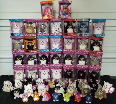 Lote de 30 Furby's vintage 1998-1999, más 17 Furby Buddies 7 McDonald Furby's Foto 1 de 4