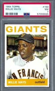 1964 Topps #150 PSA 7 Willie Mays Giants 150 Sharp! - Picture 1 of 3