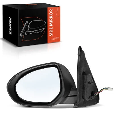 Espejo retrovisor eléctrico negro para Mazda 3 2010 2011-2013 con cristal eléctrico ajuste lado izquierdo Foto 1 de 4