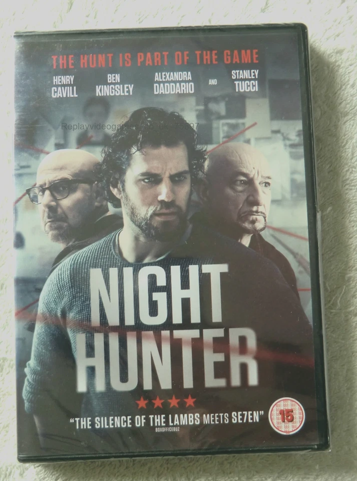 75897 DVD - Night Hunter [NEW / SEALED]  2018  SIG791 - Image 1 of 1