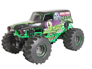 New Bright Grave Digger Monster Jam Radio Control Truck RC / No Remote Untested - Picture 1 of 8