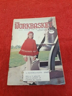 The Workbasket Knit/Crochet/Tatting and Craft Magazine Dec 1976 - Image 1 of 2