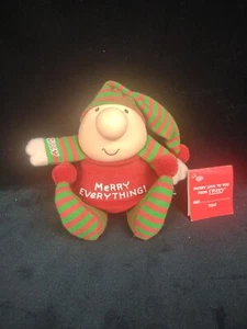 Ziggy Merry Everything Weihnachten Puppe Plüsch Vintage Tom Wilson 1988 mit Etikett 6 Zoll - Bild 1 von 10