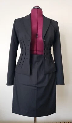 Conjunto de chaqueta y falda halógena para mujer de 2 piezas - Talla 2 - TOTALMENTE NUEVO con etiquetas Foto 1 de 4