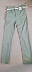 Marks And Spencer Womens  Soft Khaki Trouses Size 8 BNWT