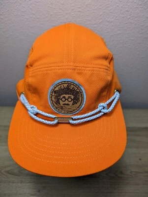 Chucks Lab Collab (1 de 48) Naranja 5 Paneles Sombrero Findlay Force Unisex Clip Trasero Foto 1 de 4