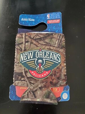 新奥尔良鹈鹕队- NBA Kaddy Can Koozie- 饮料架-全新 — 第 1/2 张图片
