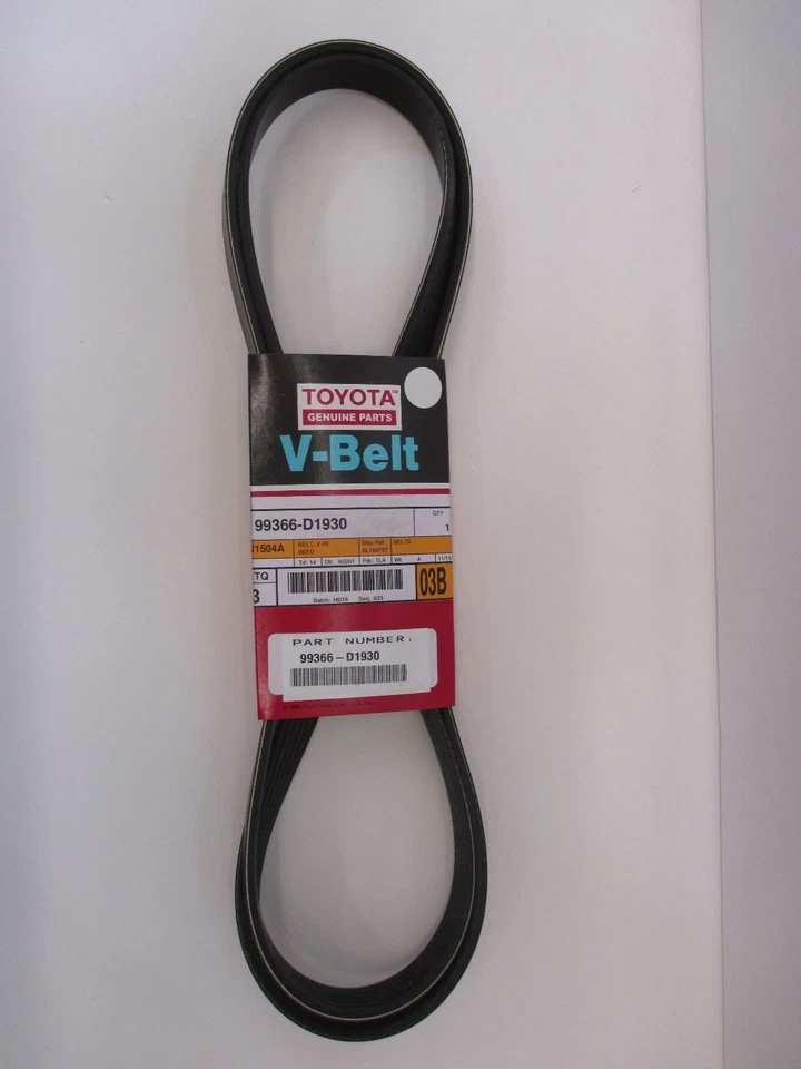 CINTURÓN DE TRANSMISIÓN SERPENTINA DE FÁBRICA OEM LEXUS 2001-2005 IS300 99366-D1930 Foto 1 de 1