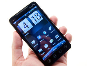 HTC Evo 4G (PC36100) Black Smartphone Sprint