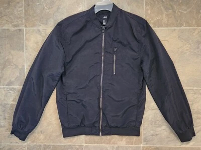 Chaqueta Bomber H&M Ligera Talla Xs Negra Foto 1 de 4