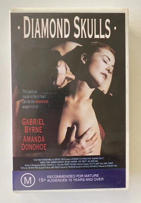 Diamond Skulls (Dark Obsession) [VHS] Ex-Rental Video Tape Byrne Donohoe 1989 - Image 1 of 4