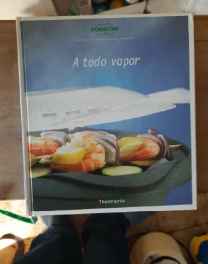  Libro de Cocina  tHERMOMIX A TODO VAPOR  en español  - Imagen 1 de 1