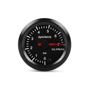2" 52mm 7 Colors LED Car Oil Pressure Gauge 0-7 BAR Oil Press Meter With Sensor - Picture 1 of 9